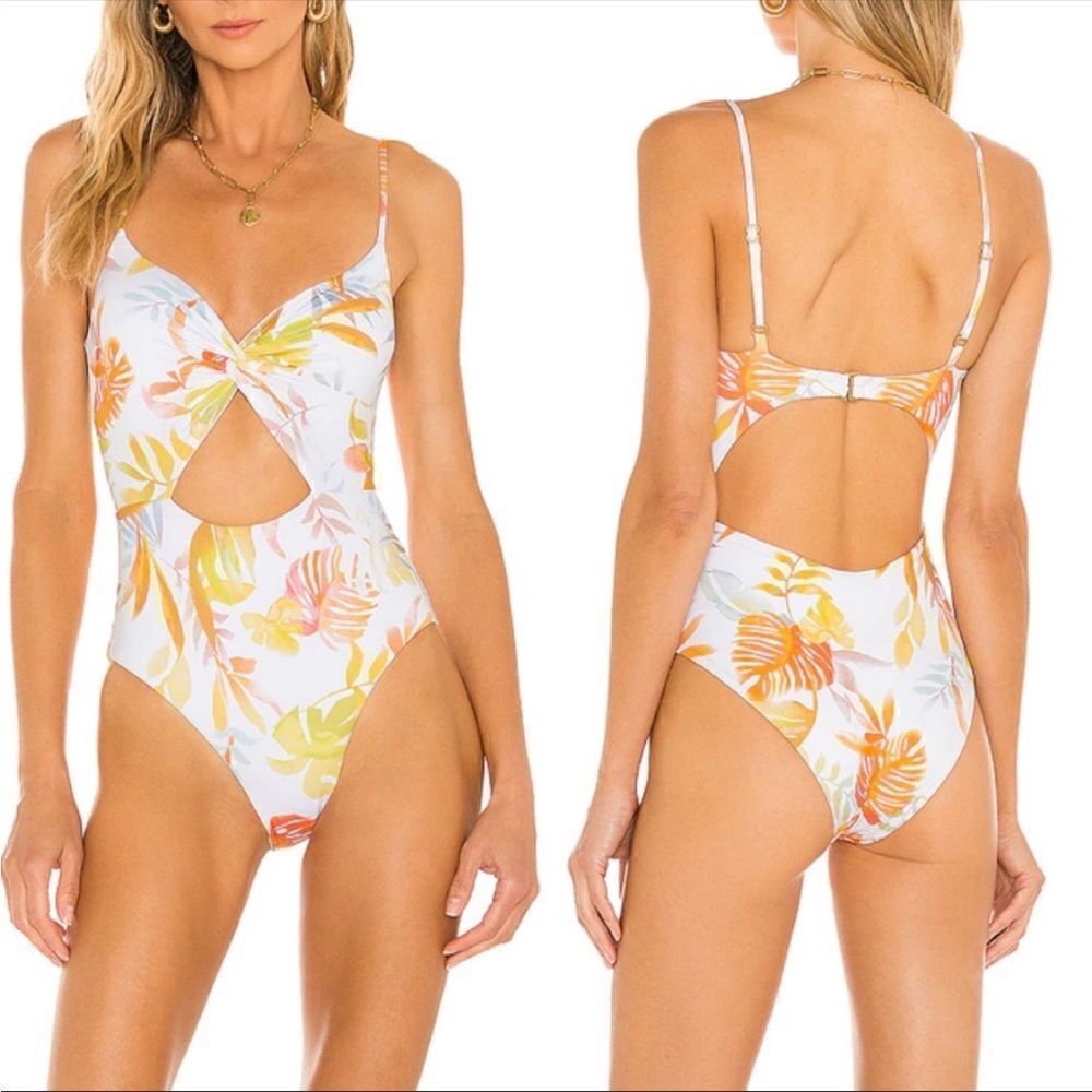 L*Space Kyslee One Piece Swimsuit Sz 12 NWT